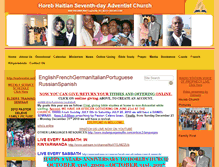 Tablet Screenshot of horebhaitiansdachurch.org